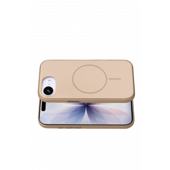  Apple iPhone 16E Neva Magsafe Kapak - Gold