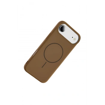  Apple iPhone 17 Air Jully Magsafe Kapak - Kahverengi