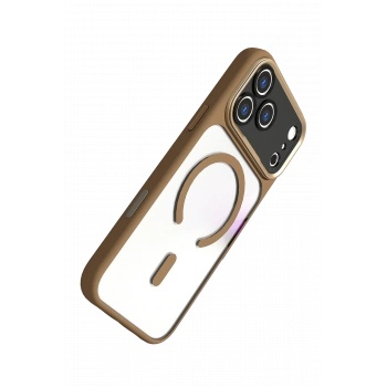  Apple iPhone 17 Pro Max Hazar Magsafe Kapak - Gold