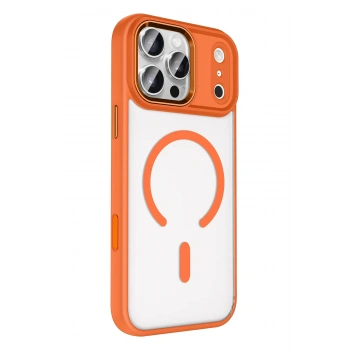  Apple iPhone 17 Pro Max Terea Magsafe Kapak - Turuncu