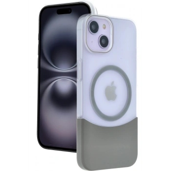  iPhone 14 Velar Magsafe Kapak - Natural Grey