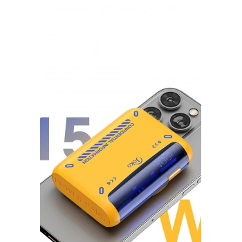  J31 10.000 mAh 20W PD Magsafe Powerbank - Turuncu