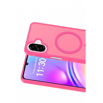  Samsung Galaxy A07 4G Jota Magsafe Kapak - Rose