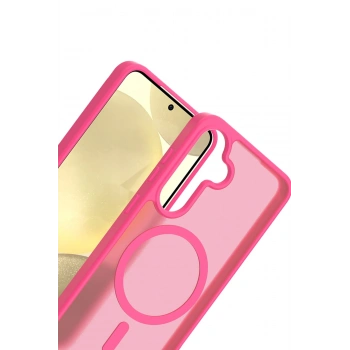  Samsung Galaxy A56 Jota Magsafe Kapak - Rose