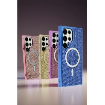  Samsung Galaxy S25 Ultra Helen Magsafe Kapak - Rainbow