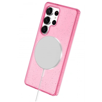  Samsung Galaxy S25 Ultra Star Magsafe Kapak - Pembe