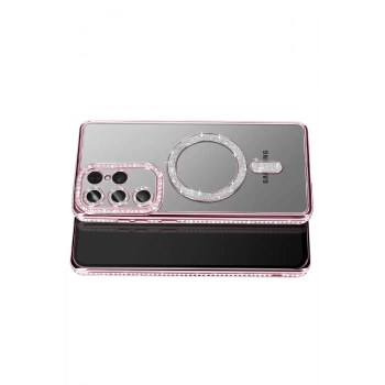  Samsung Galaxy S26 Ultra Joke Simli Magneticsafe Kılıf - Pembe
