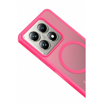 Xiaomi Mi 14T Pro Jota Magsafe Kapak - Rose