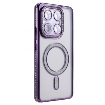  Xiaomi Mi 15T Pro Joke Simli Magneticsafe Kılıf - Derin Mor