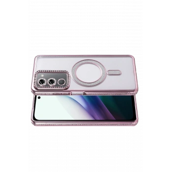  Xiaomi Redmi 15 4G Joke Simli Magneticsafe Kılıf - Pembe