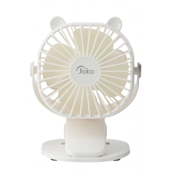 JS03 Masaüstü Soğutma Fanı - Beyaz