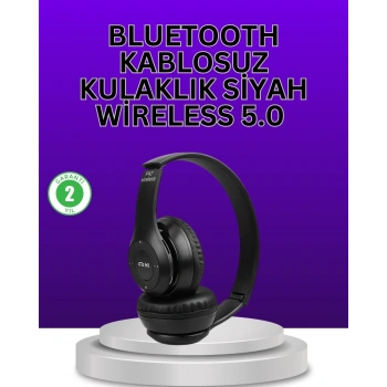 Kablolu & Kablosuz Kullanım Seçeneği Sunan Stereo Bluetooth Kulaklık