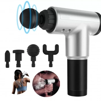 Kablosuz Adaptörlü Masaj Tabancası – Şarjlı Masaj Tabancası KH-320 (4887)