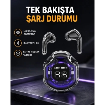 Kablosuz Bluetooth Kulaklık Hifi Ses Kalitesi ve Mikrofonlu