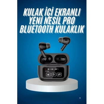 Kablosuz Bluetooth Kulaklık Pro Yeni Nesil Dokunmatik Kontrol