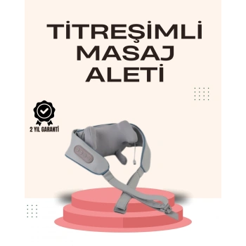 Kablosuz Boyun Ve Omuz Masaj Aleti | Isıtmalı Ve Yoğurmalı