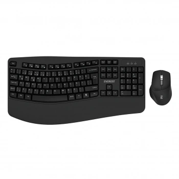 KABLOSUZ KLAVYE - MOUSE SETİ MULTİMEDİA - ERGOMİK BİLEK DESTEK Q KALVYE (4887)