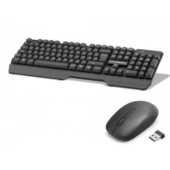 Kablosuz Klavye Ve Mouse Seti - Siyah HD844