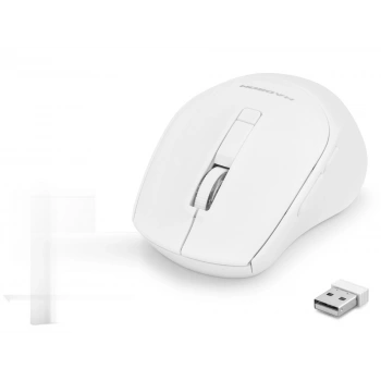 Kablosuz Mouse 600/1600 Dpi - Beyaz HDX3408L