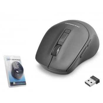 Kablosuz Mouse 600/1600 Dpi - Si̇yah HDX3408