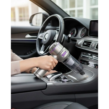 Kablosuz Vakum Süpürge 3 Kademeli Güç Ayarı