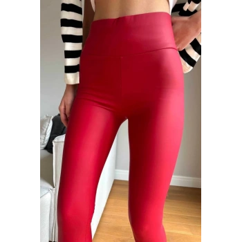 Kadın Yüksek Bel Içi şardonlu Fırsat ürün Toparlayıcı Tayt