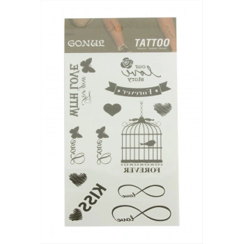 Kafes Tattoo Dövme Sticker