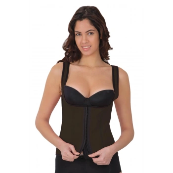 MARSİLYAN™ KAHVE MI 9173 Agraflı Göğsü Açık Atlet Korse