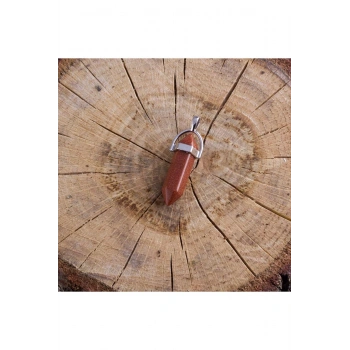 Kahve Yıldız Point Kolye Ucu