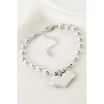 Kalp Çelik Bileklik