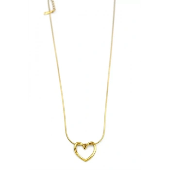Kalp Kolye - Altın