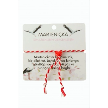 Kalp Marteniçka Bileklik