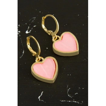 Kalp Polyester Küpe