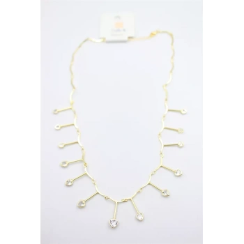 Kalp Sallantılı Kolye - Altın