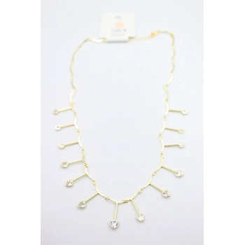 Kalp Sallantılı Kolye - Altın