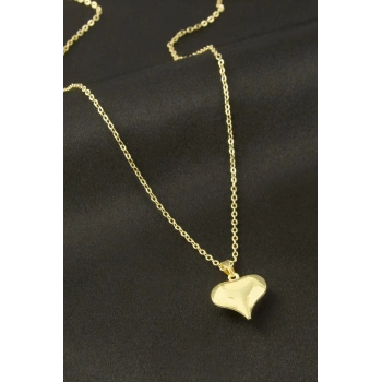 Kalp Şekilli Uçlu Kolye