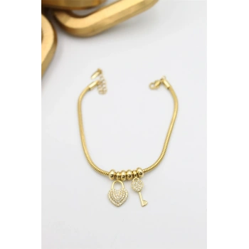 Kalp Xuping Bileklik - Altın