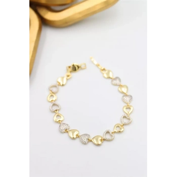 Kalp Xuping Vip Bileklik - Altın