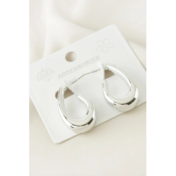 Kanca Şekilli Plastik Küpe