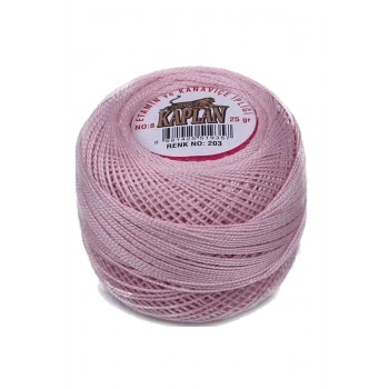 Kaplan Etamin Ve Kanaviçe İpi 8 No Kod/Renk: 203 - 