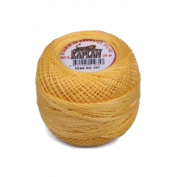 Kaplan Etamin Ve Kanaviçe İpi 8 No Kod/Renk: 347 - 