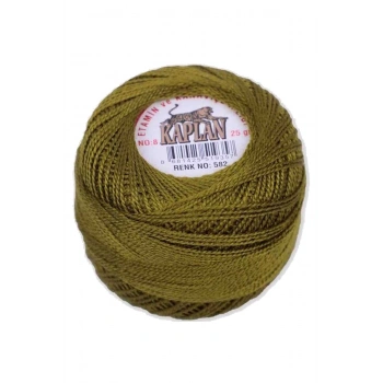 Kaplan Etamin Ve Kanaviçe İpi 8 No Kod/Renk: 582 - 