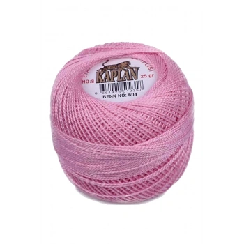 Kaplan Etamin Ve Kanaviçe İpi 8 No Kod/Renk: 604 - 