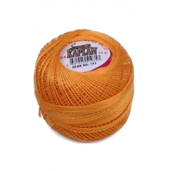 Kaplan Etamin Ve Kanaviçe İpi 8 No Kod/Renk: 741 - 