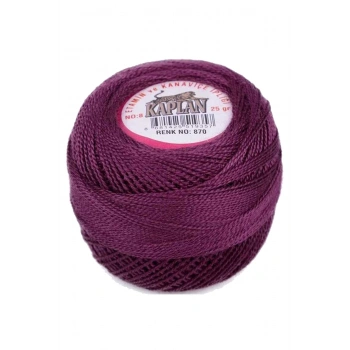 Kaplan Etamin Ve Kanaviçe İpi 8 No Kod/Renk: 870 - 