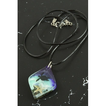 Kaplumbağa Epoksi Kolye