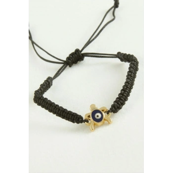 Kaplumbağa Makrome İp Bileklik