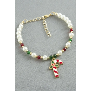 Karışık İnci Yılbaşı Bilekliği