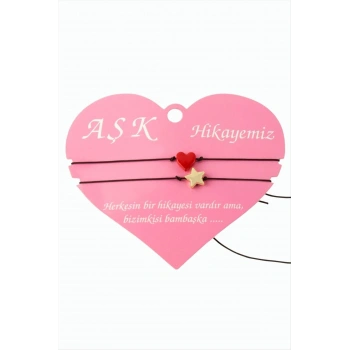 Karışık İp Bileklik 2 Adet