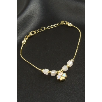 Karışık Küp Kristal Bileklik